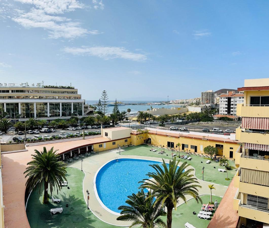 Newly Renovated Vistas Muelle De Los Cristianos Pier View Free Wifi Arona  Buitenkant foto