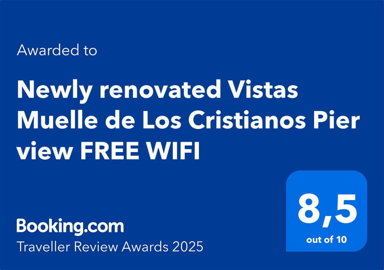 Newly Renovated Vistas Muelle De Los Cristianos Pier View Free Wifi Arona  Buitenkant foto